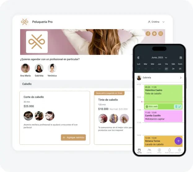 Software agenda peluquerías