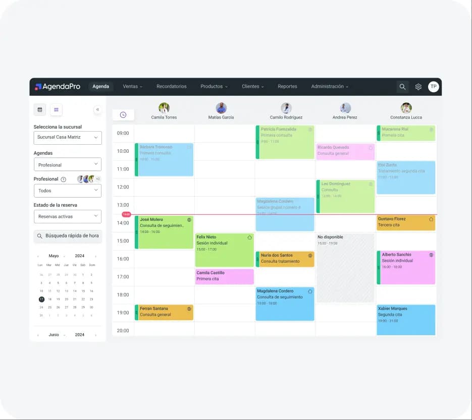 Agenda médica multiplataforma